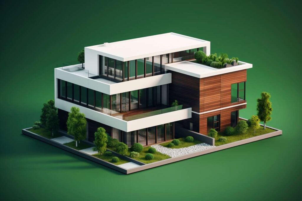 3d View of a Villa
